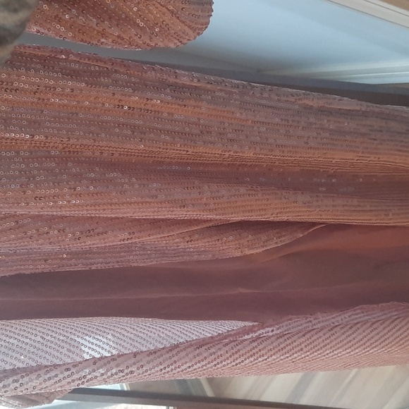 Dusty rose pink abaya modest dress - Picture 6 of 9